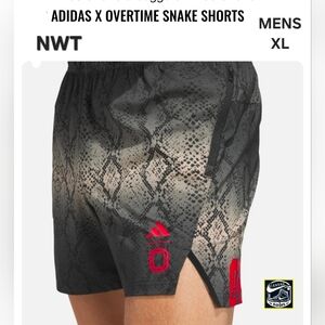[M-XL5"] ADIDAS X OVERTIME SNAKE SHORTS